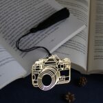 DSLR Camera Bookmark In Metal 2