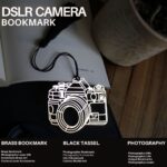 DSLR Camera Bookmark In Metal 2