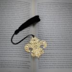 Metal Fleur De Lis Bookmark