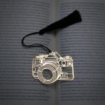 DSLR Camera Bookmark In Metal 2