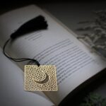 Brass Moon And Stars Bookmark